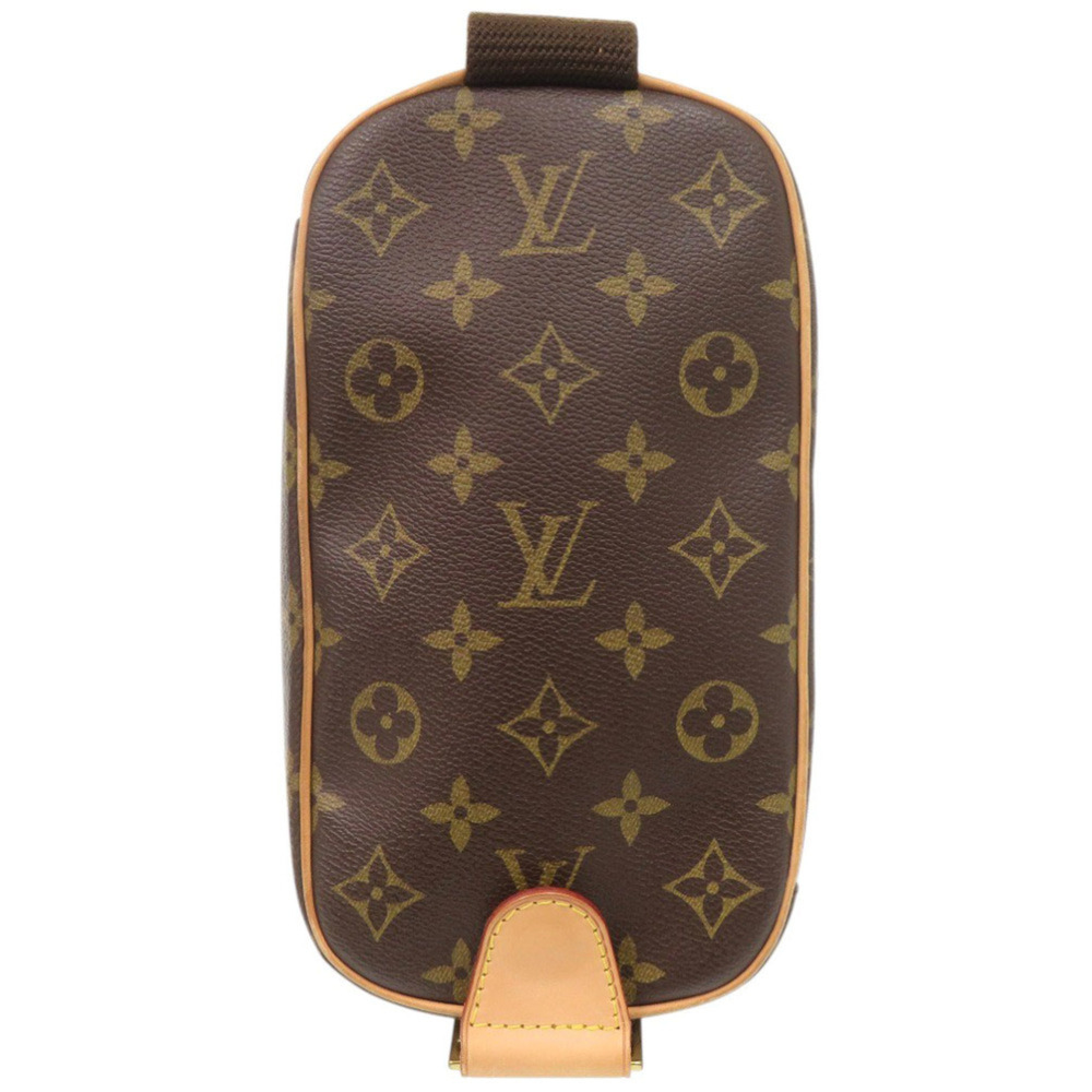 LOUIS VUITTON Authentic Brown Monogram Pochette Hobo Bag - Picture 2 of 8